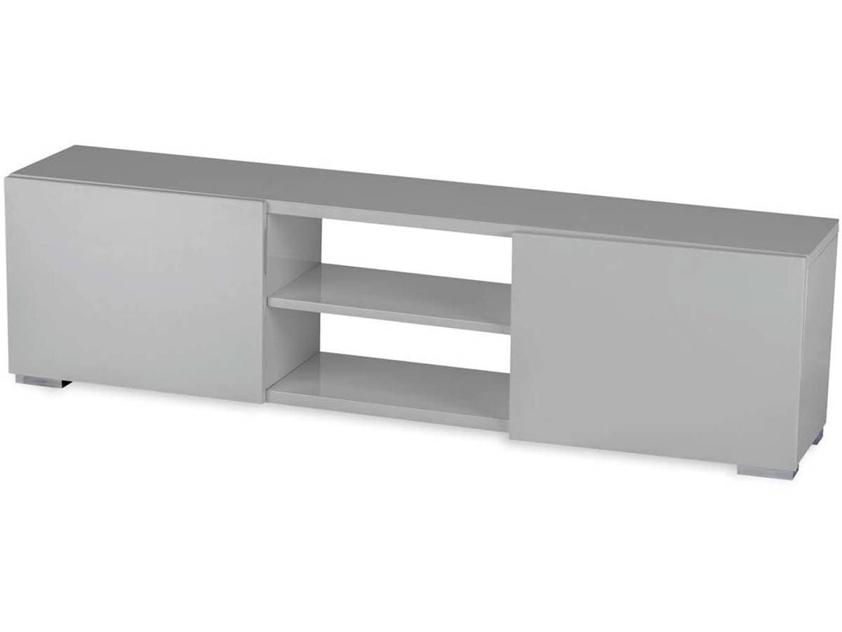 Meuble TV "Frida" - 155 x 31 x 42,5 cm - Gris